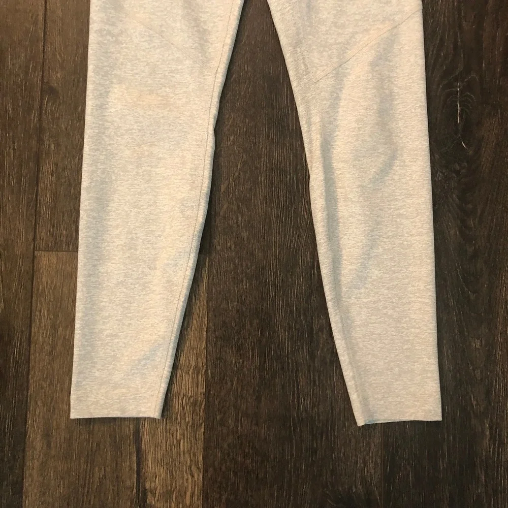 Outdoor Voices Leggings Womens Small Heathered Gray Tech Sweat 7/8 Yoga
